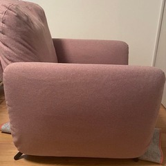 IKEA エーコルスンド　リクライニングソファー　ピンクの画像