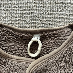 キッズアウター　無印良品　110 ブラウンの画像