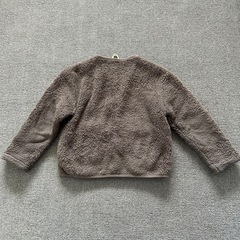 キッズアウター　無印良品　110 ブラウンの画像