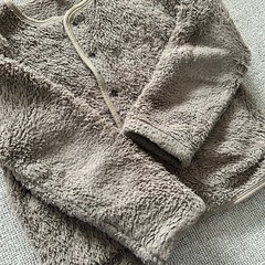 キッズアウター　無印良品　110 ブラウンの画像