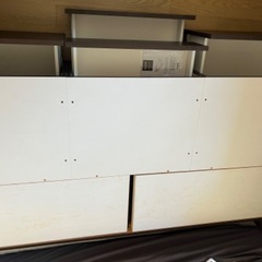 ニトリ ベッドフレーム シングル 収納ありの画像