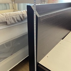 ニトリ ベッドフレーム シングル 収納ありの画像