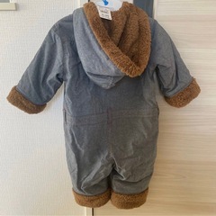 カバーオール ロンパース つなぎ キッズ アウター 子供服　80 ベビー服　オールインワン　ジャンプスーツ　寒さ対策　防寒　の画像