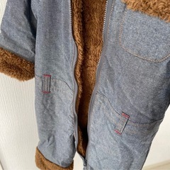 カバーオール ロンパース つなぎ キッズ アウター 子供服　80 ベビー服　オールインワン　ジャンプスーツ　寒さ対策　防寒　の画像