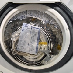 ●近郊格安配送！設置・処分も承ります！●シャープ　乾燥機付き(^^♪　洗濯機　8.0ｋｇ　ES-TX8B　中古品●相模原　横浜　神奈川●の画像