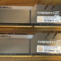 DDR4-3200 メモリ 32GB ※ジャンク扱いの画像
