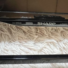 SHARP 32型液晶テレビの画像