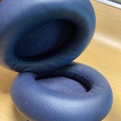 青ヘッドホンの画像