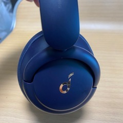 青ヘッドホンの画像