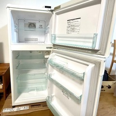 TOSHIBA 冷蔵庫　120lの画像