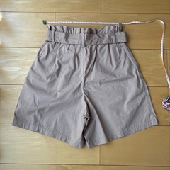 UNIQLO リボン付き　ショートパンツ Sサイズの画像