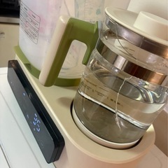 【お渡し済】湯沸かし器＋哺乳瓶ウォーマー(ヒビあり)の画像