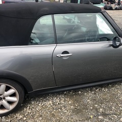 ミニ クーパーS コンバーチブル 車検付き 電動オープンカーの画像