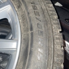 【福山市】TOYOスタッドレス 195/65R15 ホイール付 1シーズンのみの画像