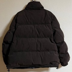 新品 ファーストダウン バブルダウンジャケット コーデュロイ ダックダウンの画像