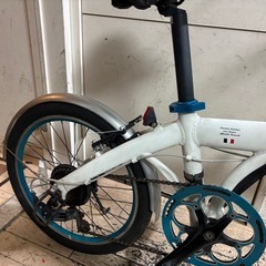 RENAULT ルノー 折りたたみ自転車 LIGHT10（ライト10） 20インチ 外装7段変速 スノーホワイト LIGHT10 の画像