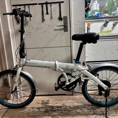 RENAULT ルノー 折りたたみ自転車 LIGHT10（ライト10） 20インチ 外装7段変速 スノーホワイト LIGHT10 の画像