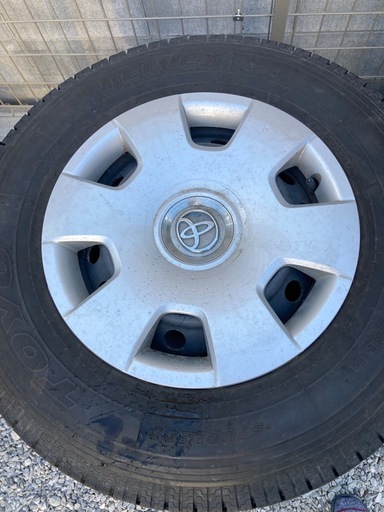 スタッドレス4本 195/80R15 LT