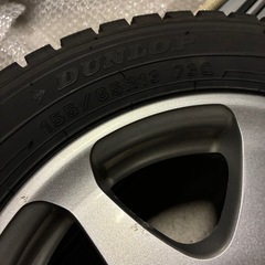 ダンロップ　スタッドレスタイヤ　155/65R13の画像