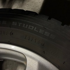 ダンロップ　スタッドレスタイヤ　155/65R13の画像