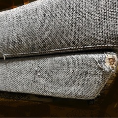 大塚家具カウチソファ　座り心地良い　2カラーの画像