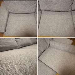 大塚家具カウチソファ　座り心地良い　2カラーの画像