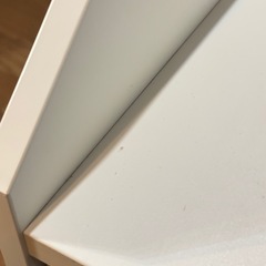 IKEA ハウガ サイドテーブル 白の画像