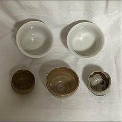 陶器製茶器セット 5個の画像