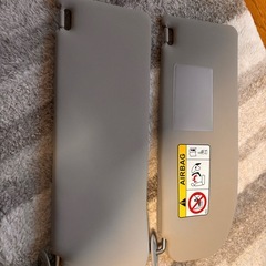 トヨタ　ランクル70 ランドクルーザー70 純正サンバイザー　左右セットの画像