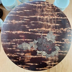 伝統工芸樺細工☆茶びつ、コースター他の画像