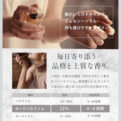 新品✨ ルビー 香水 ホワイトリリー オードパルファム ユニセックス オードパルファンの画像