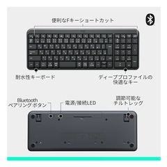 ロジクール キーボード K250の画像