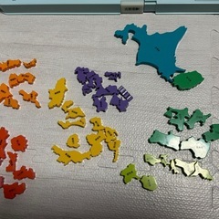 くもんの日本地図パズル　公文　KUMONの画像