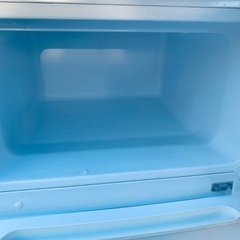 EJ1666番 YAMADA ノンフロン冷凍冷蔵庫 YRZ-C09B1の画像