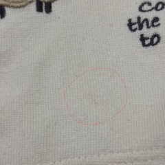 クレードスコープ ひつじ刺繍ニット 110の画像