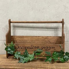 インテリア 造花 木箱 フェイクグリーンの画像