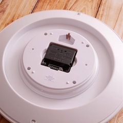 BRUNO 電波ビンテージウッドクロック ブルー の画像