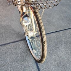 歳末処分価格！展示車並に綺麗です。防犯登録致します。オートライト24インチ自転車の画像