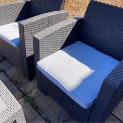 ガーデンソファテーブル　セットの画像