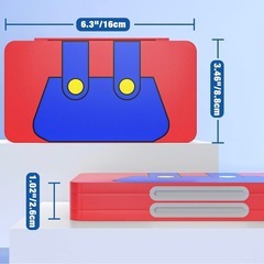 Switch ソフトケース 48枚 収納 耐衝撃 軽量 防塵 持ち運びの画像