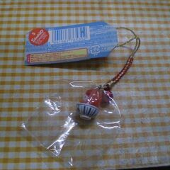 ご当地キティ　北海道限定　いくら丼　ストラップの画像