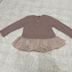 プティマイン　90 ロンT トップス　チュールの画像