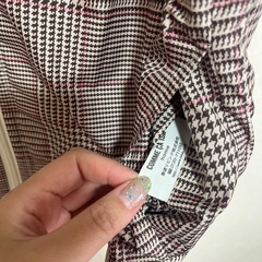 リバーシブル コムサ M フリース ベストの画像