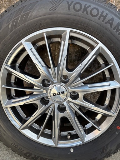 【お取引ありがとうございます】ヤリスクロスなど 205／65R16（2023年製）ヨコハマタイヤice GUARD iG60 D.O.S 16インチ6.5J 5H 100オフセット+38 スタッドレスタイヤホイール4本セット