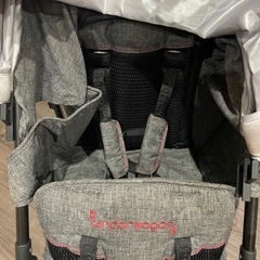 キンダーワゴン  2人乗りベビーカーの画像