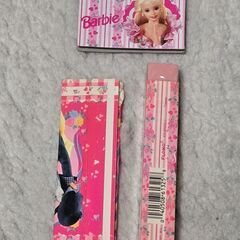 Barbie バービー 消しゴム ピンク ヴィンテージ 文房具 90's レトロの画像