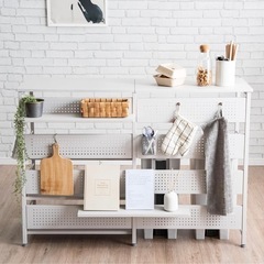 タンスのゲン キッチンカウンター 幅120cmの画像