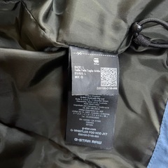 G-star ネイビー 中綿ジャケットの画像