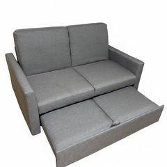 ソファー ベッド 2人掛け掛け フルフラット 簡単収納式 ソファベッド の画像