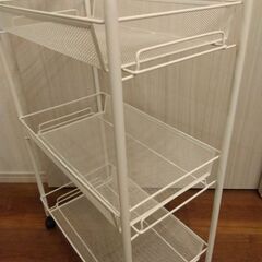 IKEAキッチンワゴン☆美品の画像